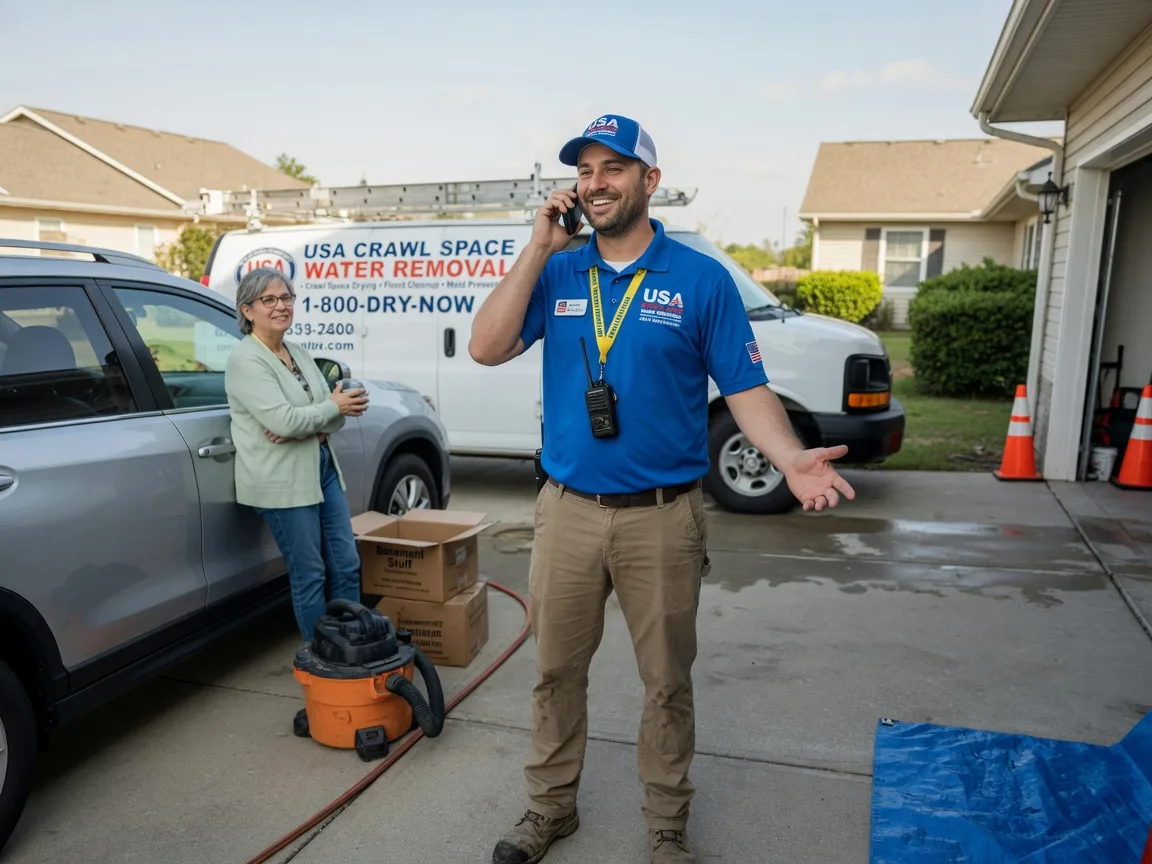 Crawl Space Water Removal Sylvania, GA FAQs